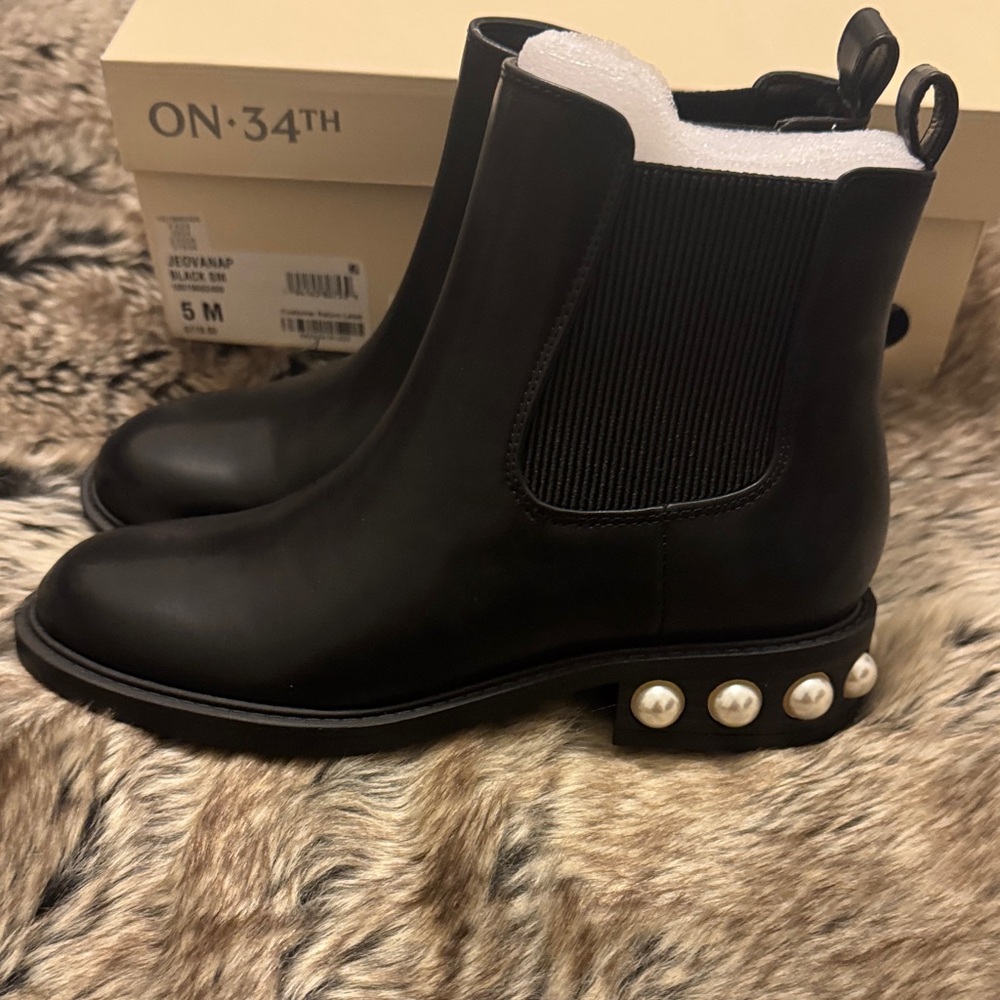 Sleek Black Women's Combat Boots